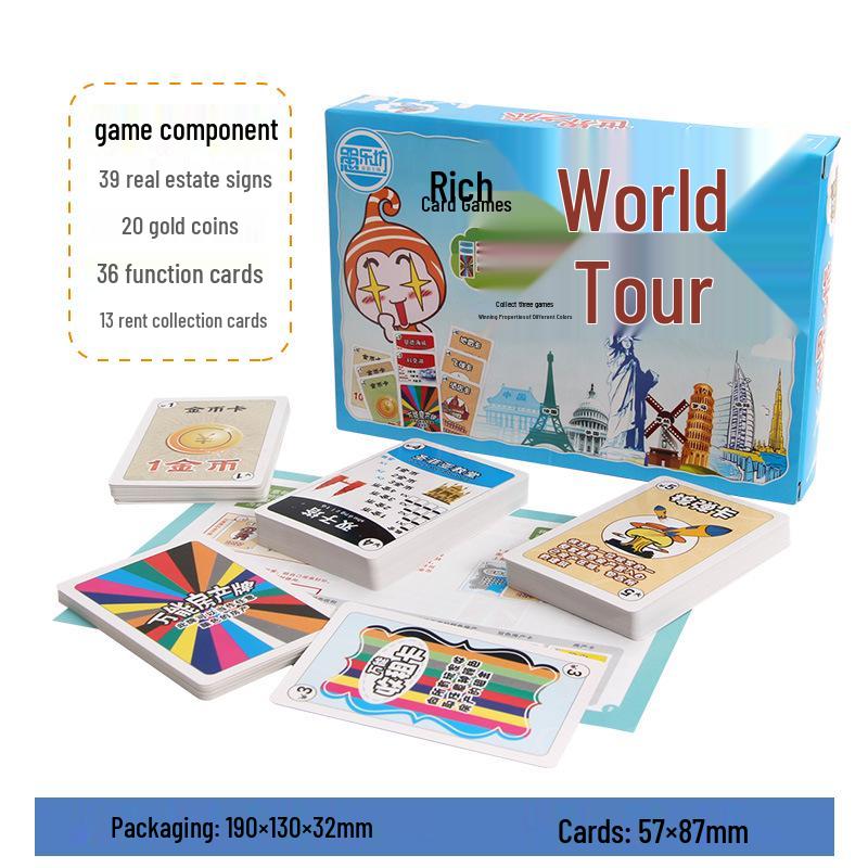 Monopoly Yu Le Fang: China World Tour Educational Board Game for Kids