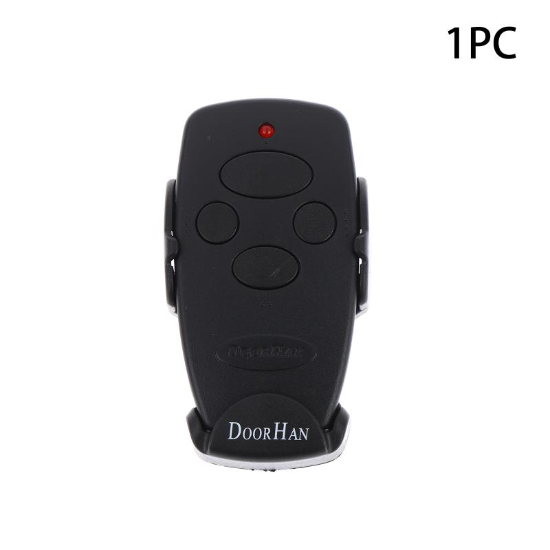 

1/2/3Pcs Universal Garage Door Command 433Mhz Control Barrier Remote Control 4 Button Remote Controller For Gate Garage Door 1Pc чорний
