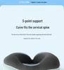 Compact U-shaped Memory Foam Travel Pillow with Neck Support