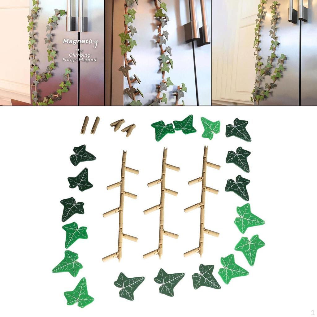 Ivy Fridge Magnets 3D Creative Home Decoration Vine Decorative