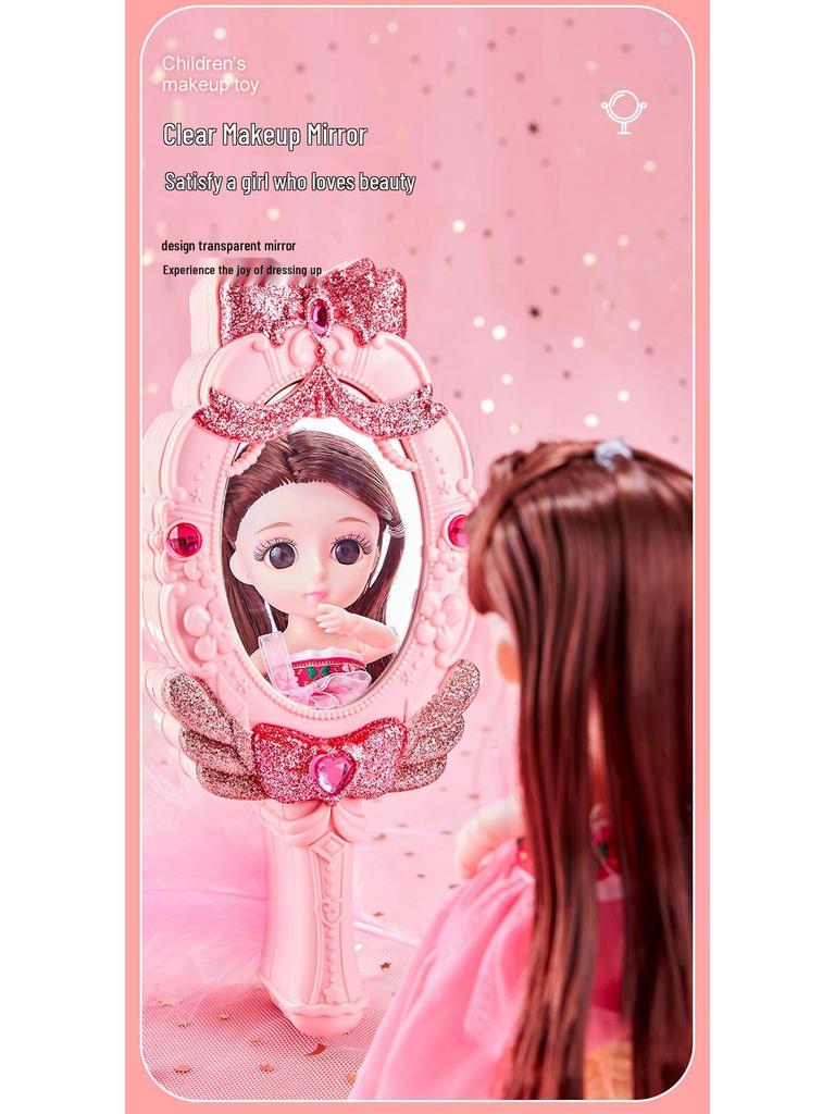 Kids' Makeup Set for Ages 3-6: Genuine Girls' Playhouse Toy with Lipstick 012/013