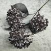 Artificial Hydrangea Snowball Stems Multibranch For Wedding Home Gift Decor