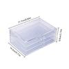 Creative Plastic Storage Box 471 Grids 3 Drawers for Organizing Crafts Art Supplies Nail Tips Beads Jewelry