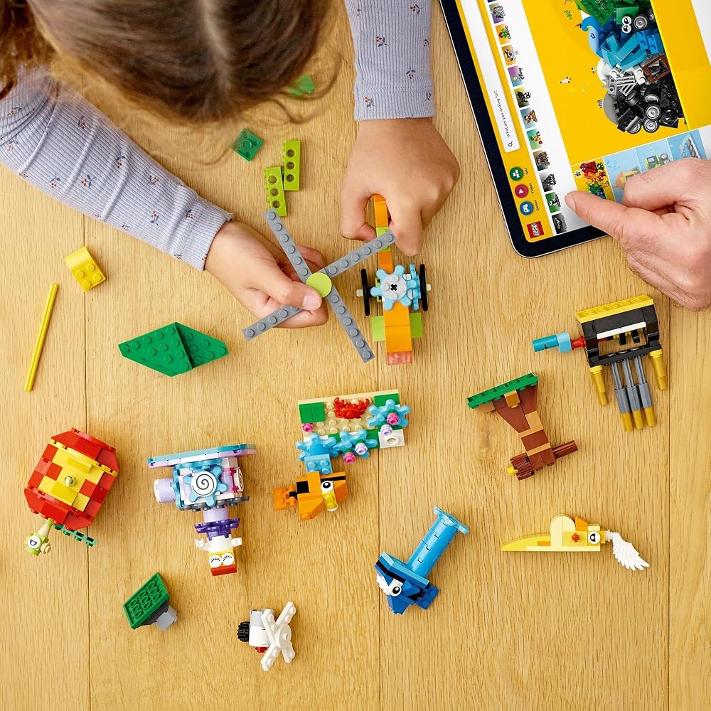 LEGO Classic Idea Parts Mechanism 11019 Building Blocks Toy for Kids Ages 5 and Up