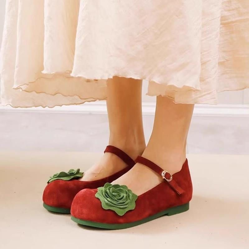 Fashion AIYUQI 2025 New Lace-Up Women's Mary Janes Vintage Flat Non-Slip Loafers Women Large Size Low-Heeled Comfortable female Shoes