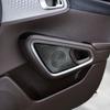 Automotive Door Speaker Horn Protective Covers Silver/Black Stainless Steel for KIA Soul -2025 LHD RHD Car Trim Accessories