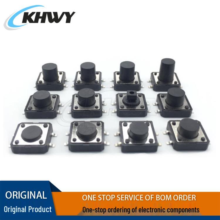 Various Specifications Tactile Switch 12x12mm (4.3-12mm Height) Key Button Patch