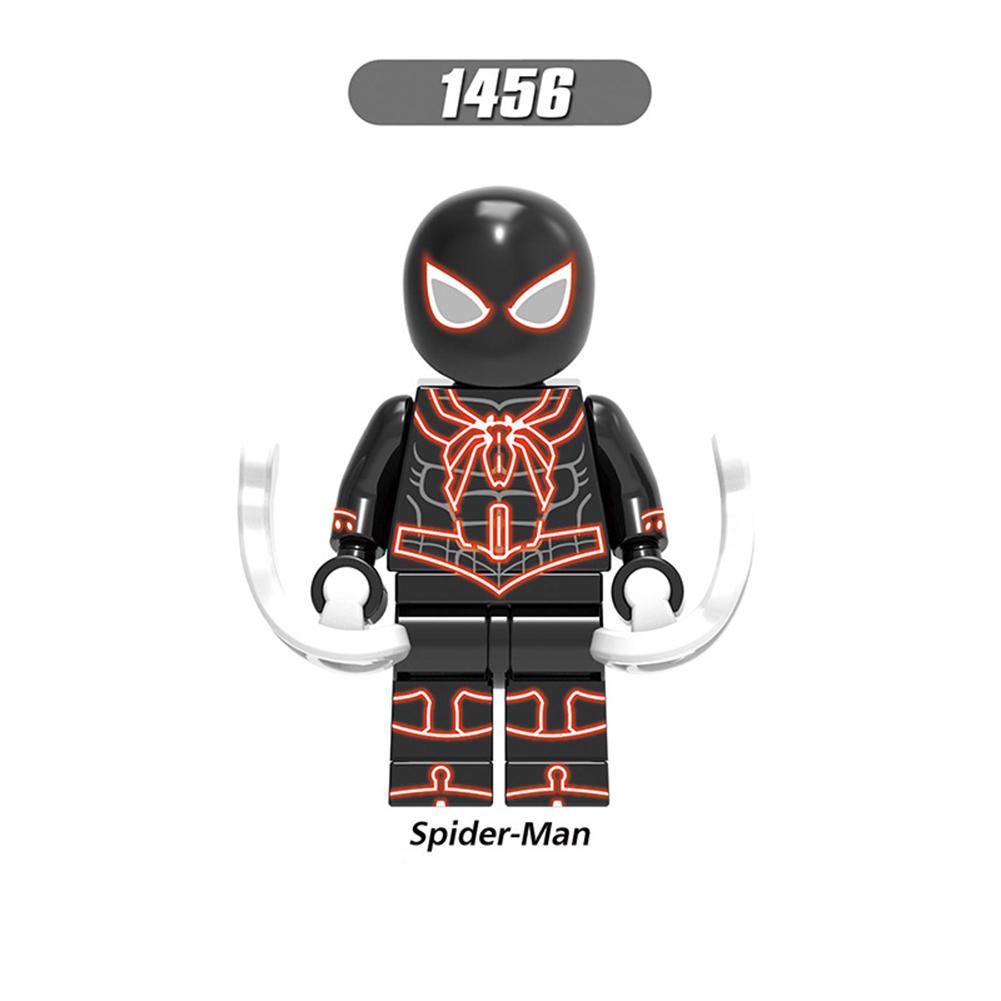 X0281 Spider Man Building Blocks Assembling Modular Minifigure Toy Educational Toys For Kids Boys