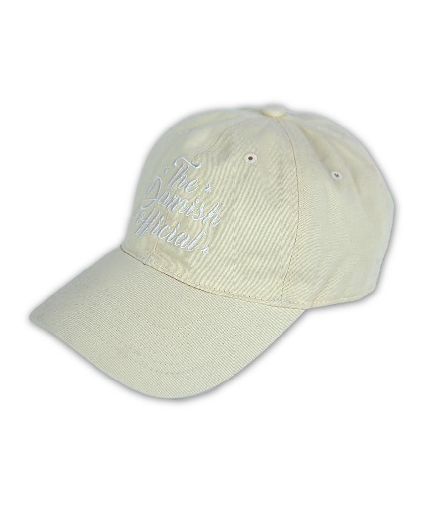 Damiswi Official Script Ball Cap_Light Beige