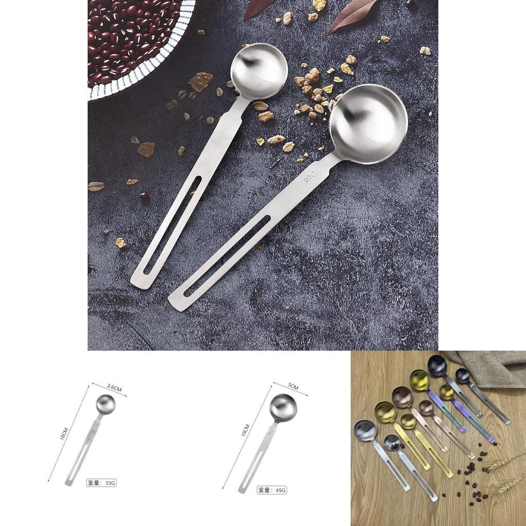 Handle Long Attractive Measuring Spoons In 304 Stainless Steel With Multiple Options Size