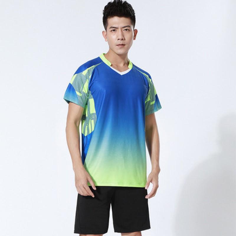 Badminton Tennis Sport Shirts Quick Dry Breathable Team Uniforms Men Women Customizable