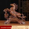 Zodiac Horse Ornament: Wealth-Attracting Decoration for Office, Living Room, Wine Cabinet, or Desk