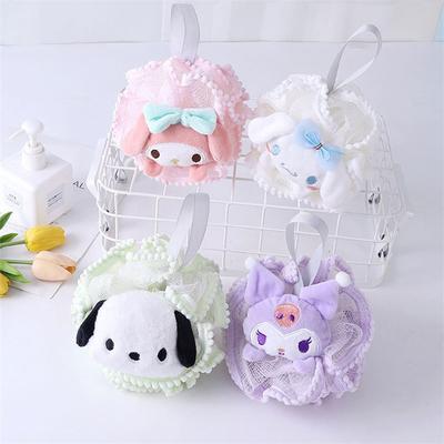 Bath Loofah Shower Bath Sponges Cute Soft Body Scrubber For Men Women Spa Body Clean Bathing Accessories