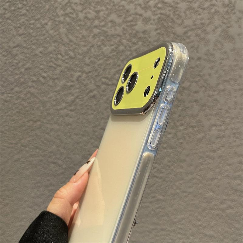 High-Value Apple i17 Pro Max 16 Phone Case - Aurora Window Design with Full Enclosure and Drop Protection