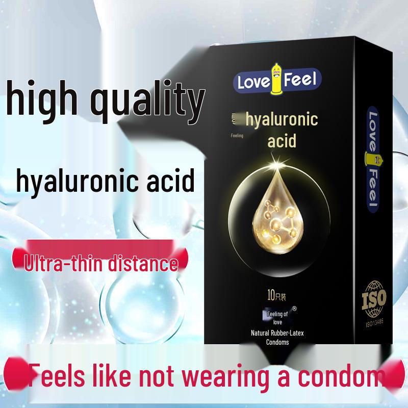 Ultra-Thin Hyaluronic Acid Condoms for Men - Long-Lasting and Safe Adult Contraceptives