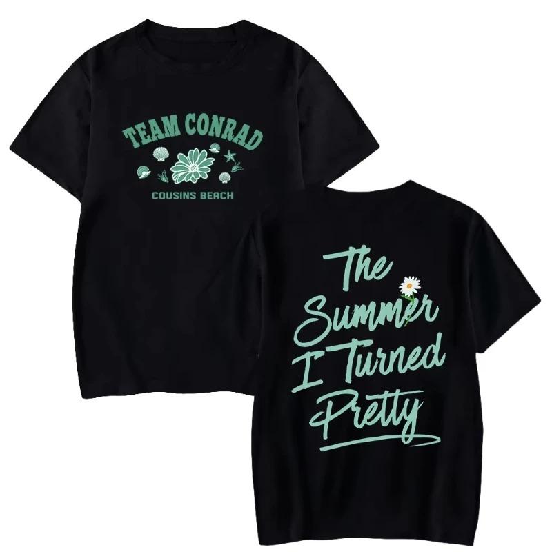 

2025 The Summer I Turned Pretty Cousins Beach T-shirt Team Jeremiah Conrad Merch Crewneck Short Cotton Best Selling Round Neck S