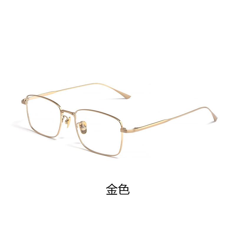 Logorela LEX1907 Rame Ochelari Titan Bărbați Ochelari de Vedere cu Rețetă Ochelari Pătrați Vintage Miopie Rame Optice Articole de Ochelărie