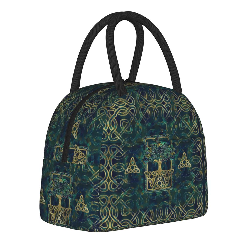 Tree of Life Insulated Lunch Bags Thermal Bag Reusable,Lunch Container Ragnar Lagertha Large Tote Lunch Box Food Handbags