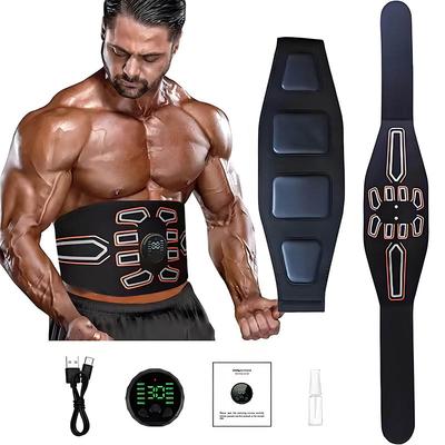 Smart EMS Abdominal Belt for Waist Toning Body Slimming Muscle Stimulator Home Gym Fitness Equipment