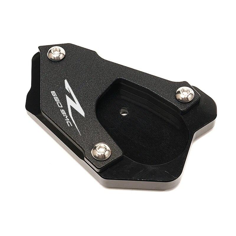 Motorradzubehör für KTM 690 SMC R 690 ENDURO R Seitenständerverlängerung Ständer Vergrößerungsplatte & Reifenventilkappen