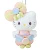Sanrio Mascot Holder Kitty 50th The Fashionable Ribbons Hello Mimmy 265659 (Hello Birthday)