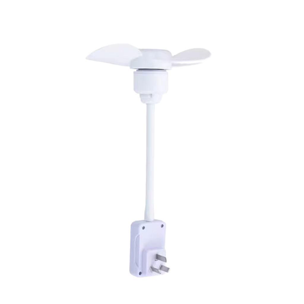 Three-Plug Energy-Saving Silent Fan for Kitchen & Bathroom