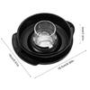 Plastblandarlock Läckagesäkert lock Presskopp Juicedunk Lock Bekvämt Blenderlås för 3111 3066 KF1502