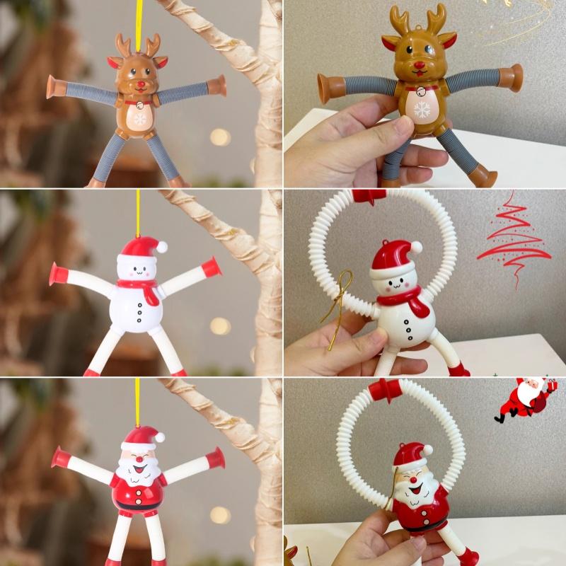 Christmas Themed Party Decor Banners Tablecloths Paper Plates Cups Balloons Set Checkered Christmas Santa Claus Reindeer Snowmen