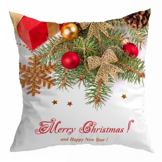 Modischer Kissenbezug zum Verblassen des einseitigen Drucks, harter Schutz