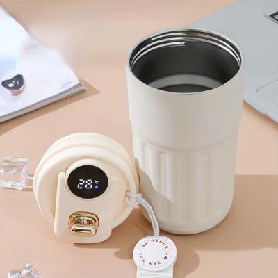 450 Ml Intelligent Insulating Cup for Intelligent Temperature Display Insulating Water Cup Vacuum Bottle Coffee Cup