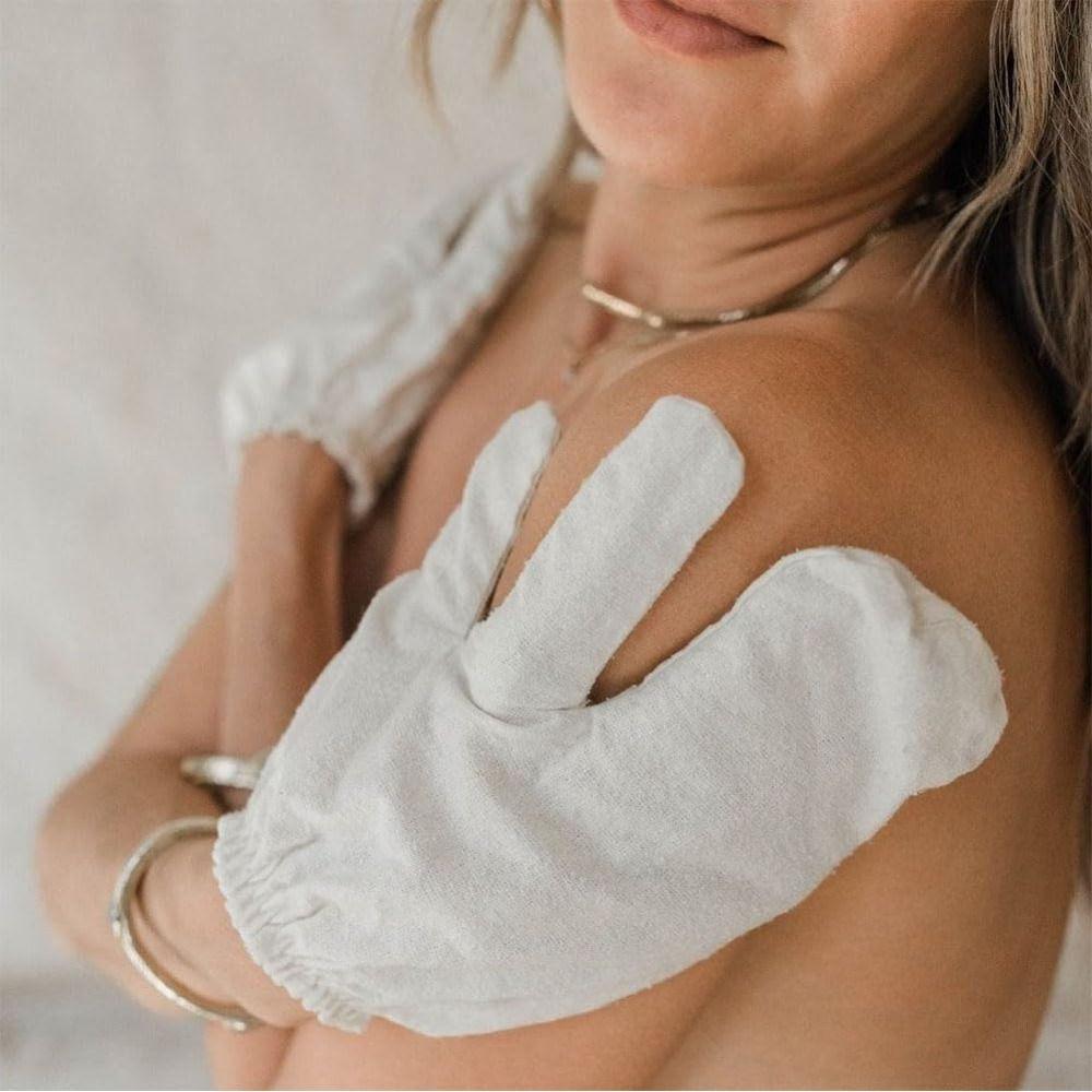 1/2PCS Quick-Drying Silk Bath Scrubbing Gloves Reusable Removal Dead Skin Mitts  for Men and Women