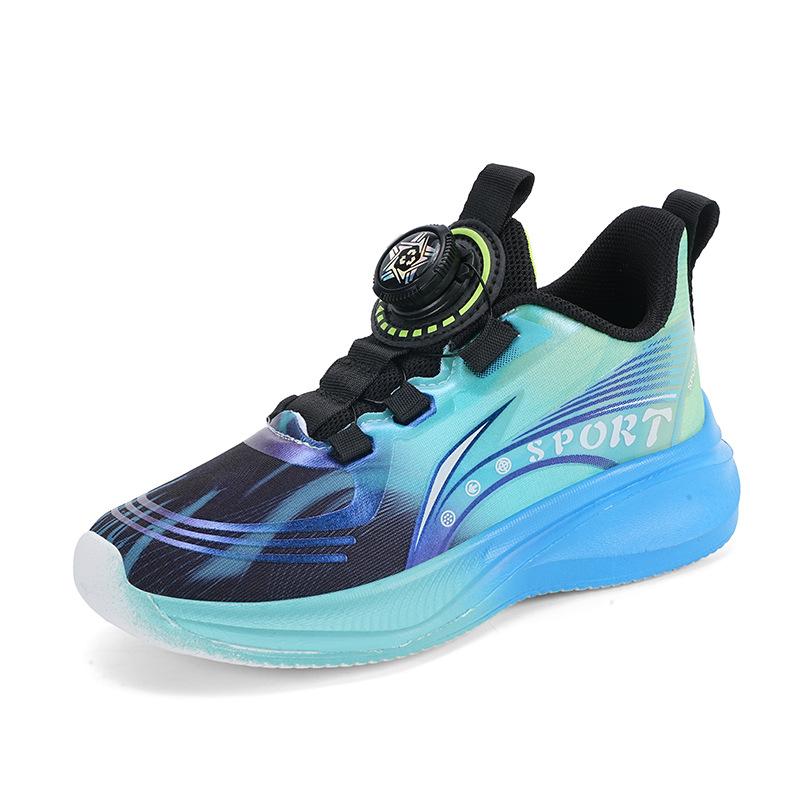 

Обувь для мальчиков 2025 лето новая детская спортивная обувь сетка средние старшие мальчики удобная дышащая обувь для бега мягкая подошва 40 yards inner length 25.6cm