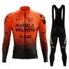 Long Sleeve  Sweat-absorbing Quick-drying Highway Spring and Autumn Men's and Women's Cycling Suit 2026 Autumn Breathable Cycling Suit Set