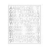 Diy Water Cups Headphones and Wall Stickers for Beautification and Decoration Combining English Letters Numbers and Symbols