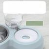 Dual Automatic Pet Feeder Bowl For Dogs And Cats Non Spill Plastic Water And Food Dispenser With Stand KTY