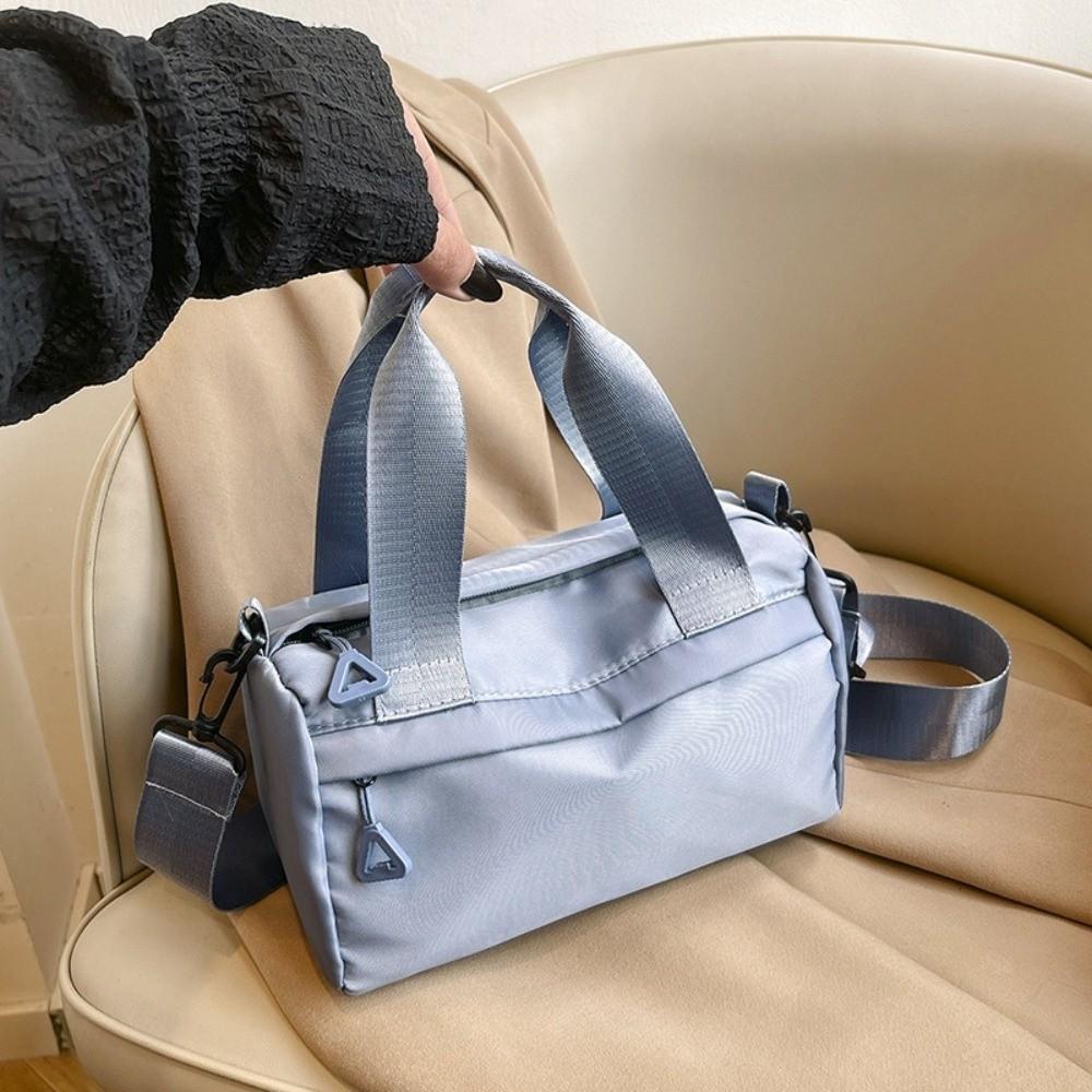 Multi Pocket Small Gym Bags Adjustable Strap Tote Bag Korea Style Nylon Crossbody Bag Daily Use
