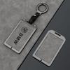 New Grey Leather Car Key Case Cover For BMW 1 3 5 7 8 Series X1 X3 X5 X6 X7 F30 G20 F34 F31 G30 G01 F15 I3 M4 535le Accessories