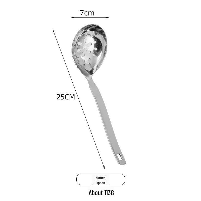 MIAOYUE 304 Stainless Steel Soup Ladle Hot Pot Spoon