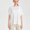 LAHN Women's Ice Silk Quick-Dry Sun Protection Short Sleeve Sports Top