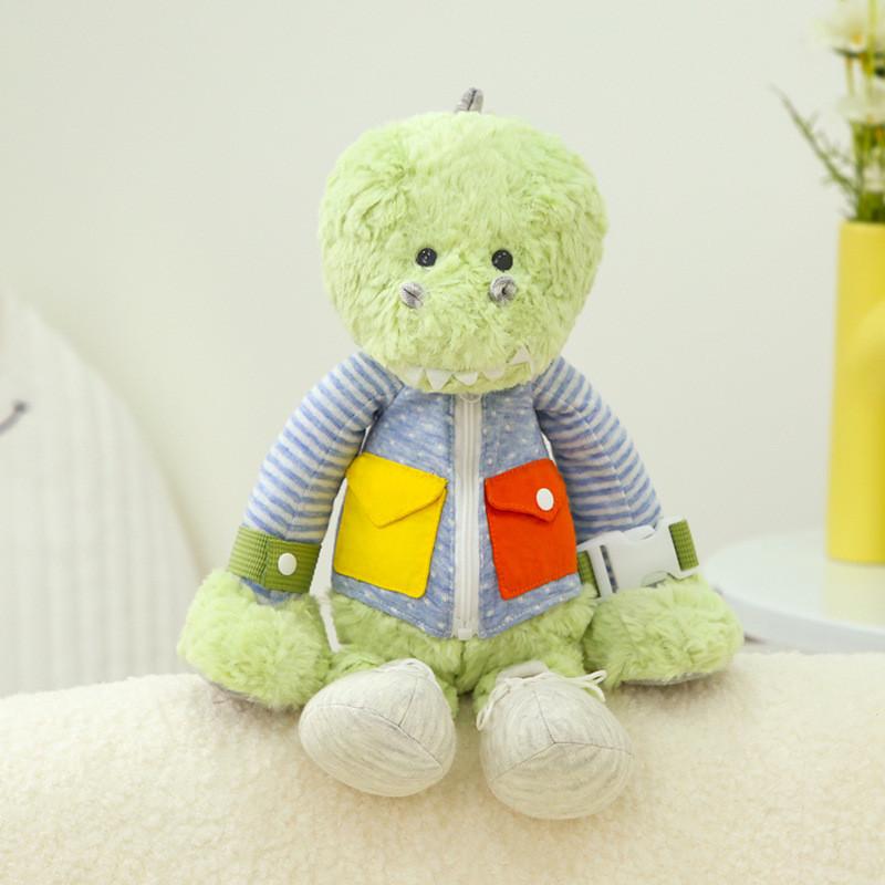 Rabbit Dinosaur Cow Duck Plush Toy Cute Cartoon Girl Holiday Gift Throw Pillow