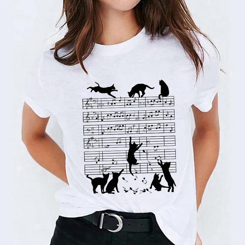 Graphic T Shirt for Women Elephant Love Cartoon Fashion Printing Print Lady Tshirts Top Womens Ladies Travel Tee TShirt