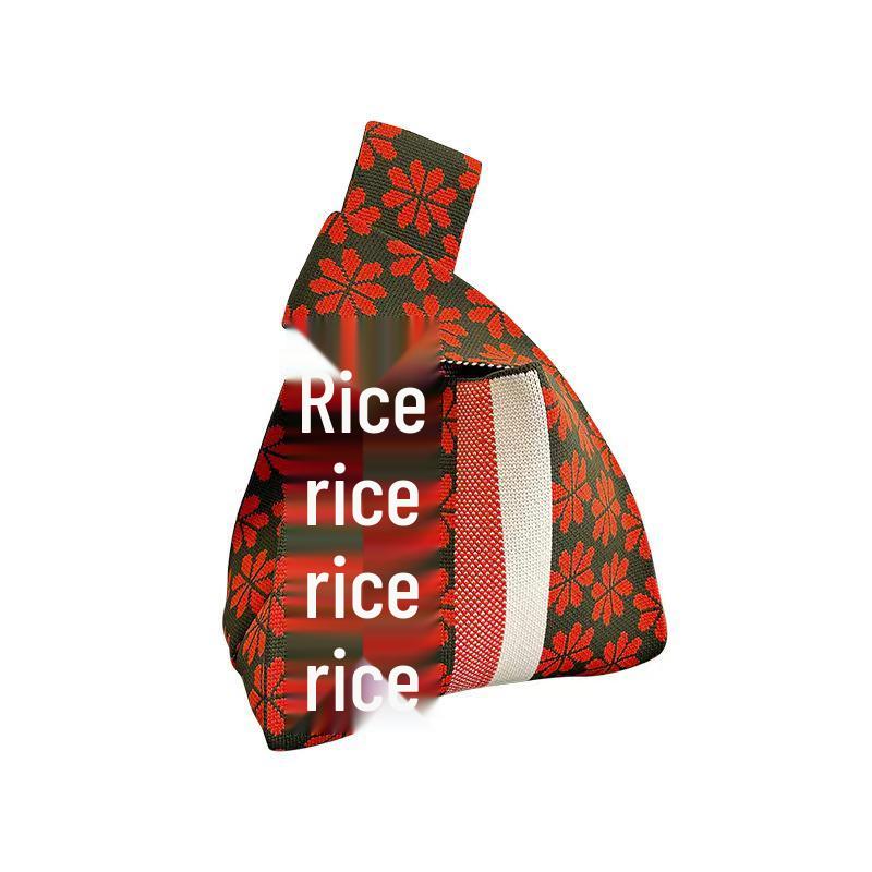 

Трендовая ретро сумка-тоут с цветочным колорблоком для женщин - Сумка в европейском и американском стиле