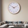 10inch Decorative Wall Clock Nordic Style Silent Scale Clock Wooden Wall Clock  Home Decoration