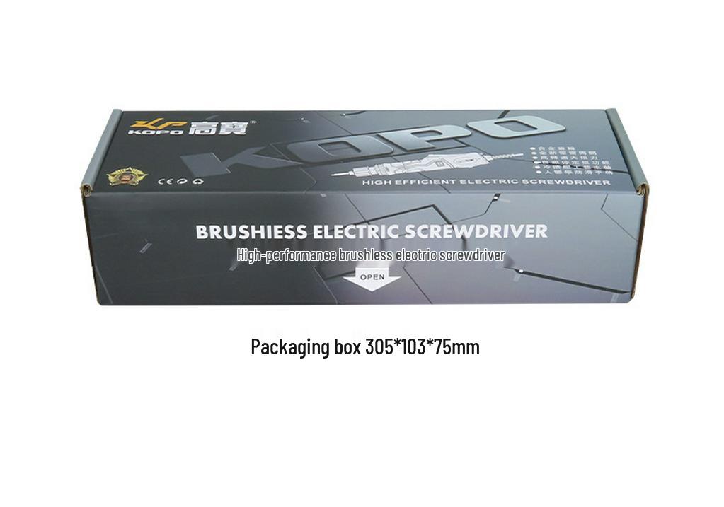 Gaobao Multi-Function Brushless Plug-in Electric Screwdriver with Auto-Stop and Variable Speed