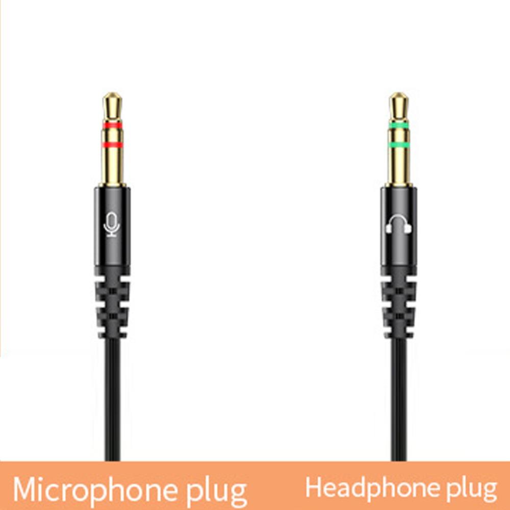 in Ear 3.5mm Wired Earphones 3.5mm Jack Wired Headset Dual Jack Headphones  for Desktop/Computer/PC
