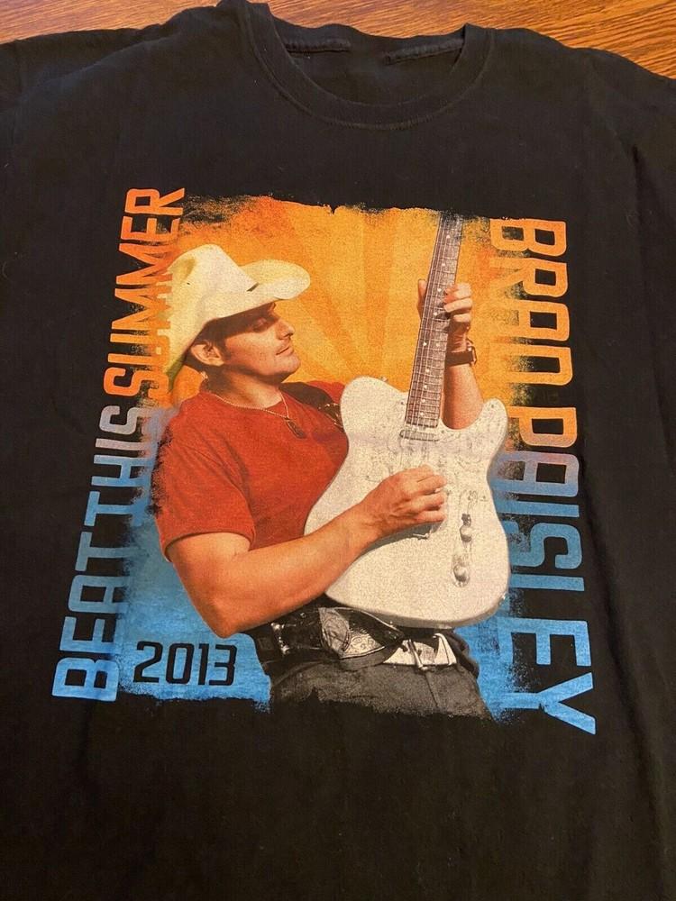 Brad Paisley Beat This Summer Tour Shirt Classic Black Unisex S-4XL 1J0045 Unisex T-Shirt S