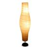 European Style Vertical Minimalist Lampshade Floor Lamp, Creative Three Color LED Paper Lighting Decoration Lamp For Living Room And Bedroom