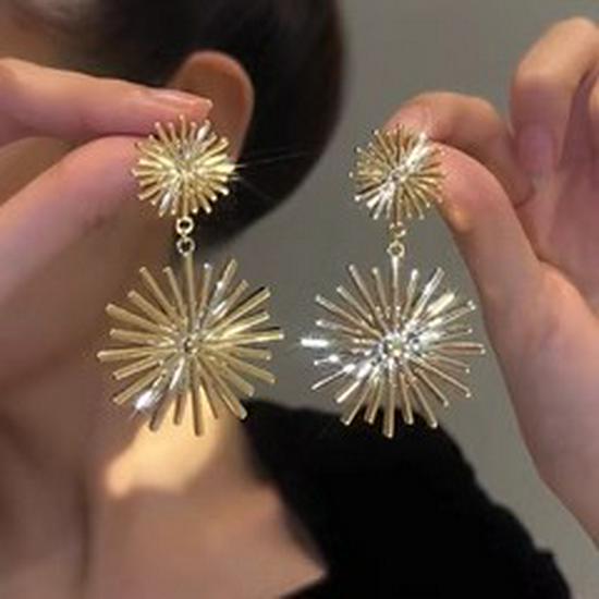 Super Glitzernde Zirkon Quastenohrringe - Vintage Koreanischer Influencer Stil 2025 Trend