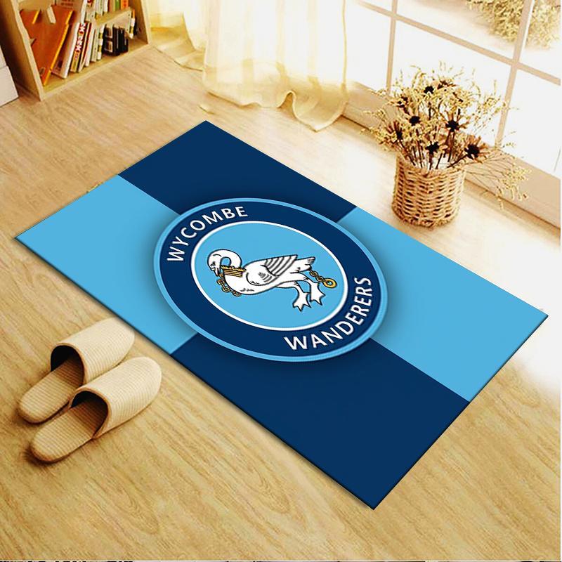 Wycombe Wanderers Fc Carpet Rug For Living Room Bedroom Home Sofa Decorationkids Play Nonslip Floor Mat