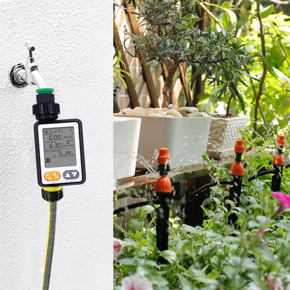 Automatisk IRRIG-system Hagevanntimer med regnsensor Separate tidsprogrammer Vanntett vanningskontroller